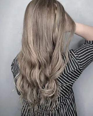 セミロング カラー パーマ ヘアアレンジ メンズ キッズ ネイル マツエク・マツパ 新宿駅近♡友達とOK 🦋W -ワット -のヘアスタイル