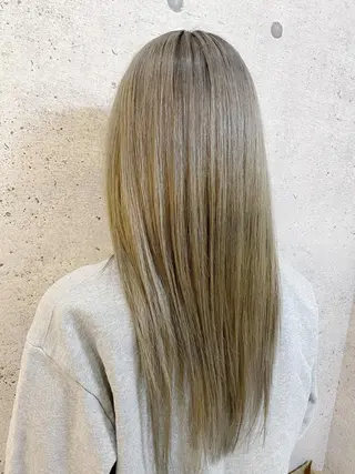 ロング カラー 久保 敏之のヘアスタイル