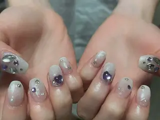 ネイル 【Zina京都駅前】 きぬがわ らむのネイルデザイン