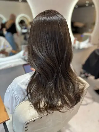 セミロング 髪質改善支持率 NO.1/韓国風💎のヘアスタイル