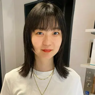 ミディアム また会いたくなる 美容師【KENTA】のヘアスタイル