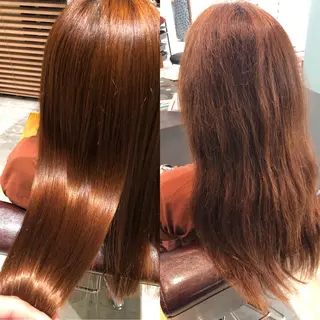 ロング カラー パーマ メンズパーマ・ 美髪縮毛矯正・坂田のヘアスタイル