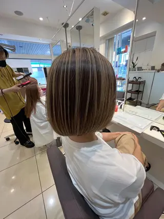 ショート カラー はだゆうき @hadadan08のヘアスタイル