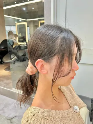 ロング 池袋/似合わせ/縮毛 髪質改善【ugen】のヘアスタイル