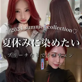 ロング カラー ブリーチなし特化 美容師💖SAE💖のヘアスタイル
