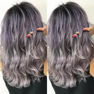 ミディアム stylist misakiのヘアスタイル
