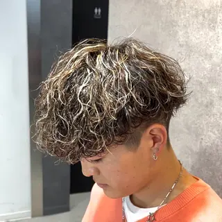 パーマ メンズ メンズパーマ全般/ 似合わせ/ジョウのヘアスタイル