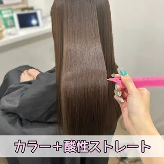ロング カラー Jewel Box所属・髪質改善ストレート 特化⭐️杉本奈稀沙のヘアスタイル