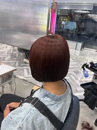 ショート カラー 冬っぽカラー/ マツエク/ゆきなのマツエク・マツパデザイン