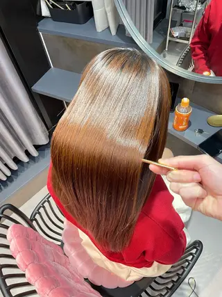 ロング 半個室サロンyoures hair 髪質改善トリートメント東新宿店所属・榊原竜弥 髪質改善/美髪作りのヘアスタイル