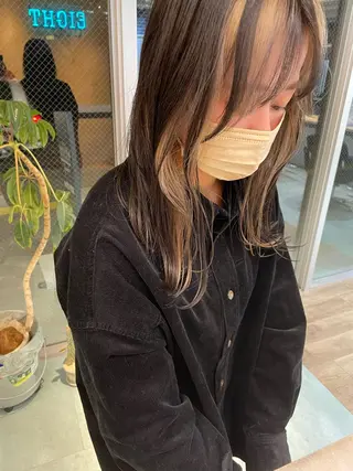 セミロング C’LD hair  produce /シールドヘア所属・モテ髪/ボブ/ショー ト/アダチフウトのヘアスタイル