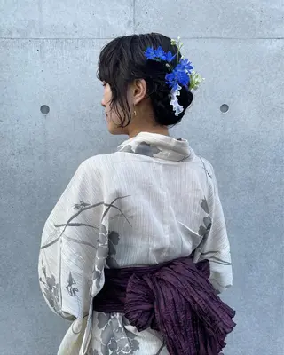 ヘアアレンジ 佐伯 和佳のヘアスタイル