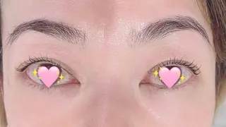 マツエク・マツパ Morganite 🦋 ÿui 🦋のマツエク・マツパデザイン