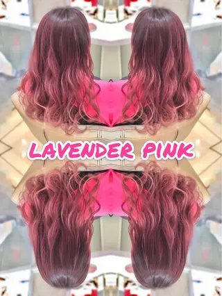 ロング カラー 永島 桜のヘアスタイル