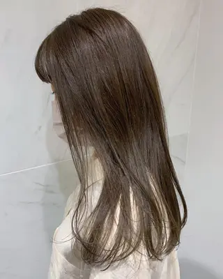 ミディアム カラー TENELE所属・チバ タクミのヘアスタイル