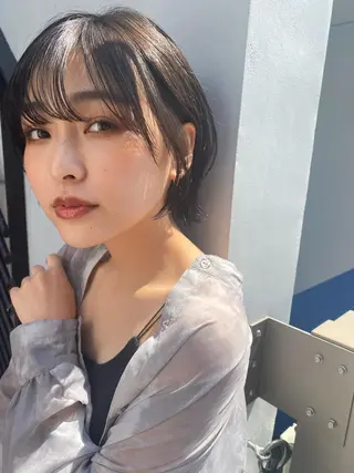 ショート 🍃透明感スタイル ｙｕ-ｋａ🍃のヘアスタイル