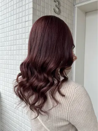 ロング カラー 縮毛矯正/艶髪カラー /パーマ/ひふみ🌱のヘアスタイル