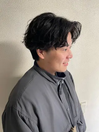 ショート パーマ/レイヤー カットmito⭐︎のヘアスタイル