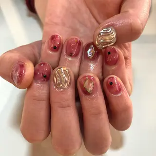 ネイル g-up nail所属・米田 律子のネイルデザイン