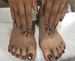 ネイル Nest 蜂谷のネイルデザイン