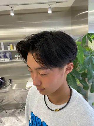 メンズ シャドウパーマ/ ルーズパーマ/メンズのヘアスタイル