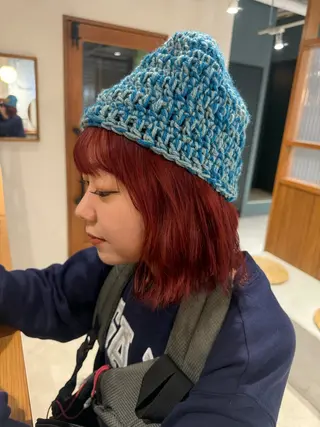 カラー 岡本 太陽☀️のヘアスタイル