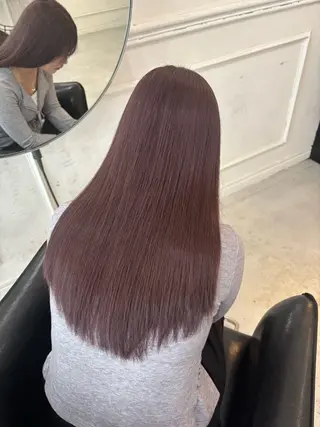 カラー MaisonHALU 松浦光咲のヘアスタイル