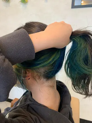 セミロング カラー est hair Ameri 松戸西口店所属・est  店長 ✂︎高橋✂︎のヘアスタイル