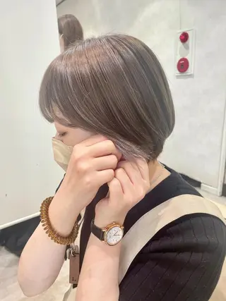 ショート カラー/レイヤー/ 髪質改善/PAAQのヘアスタイル