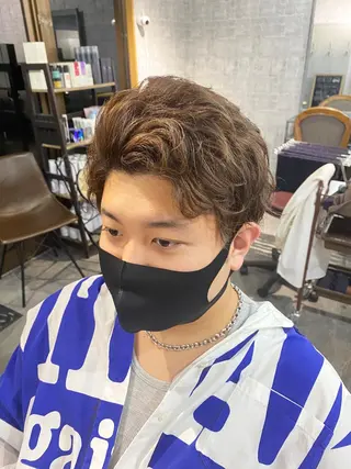 カラー メンズ DAB.HAIRworks所属・神山 陽菜のヘアスタイル