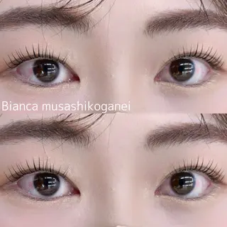 マツエク・マツパ Bianca 武蔵小金井　日暮のマツエク・マツパデザイン