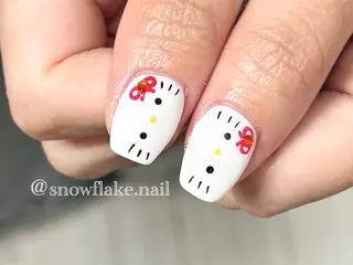 ネイル Snow flake 🫧YUKIのネイルデザイン