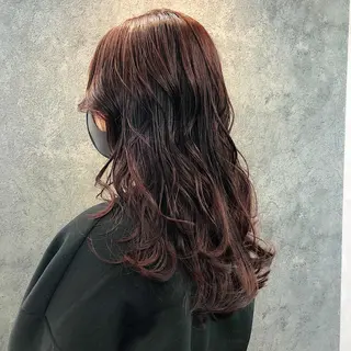 セミロング 所渉/韓国レイヤー /ウルフカットのヘアスタイル