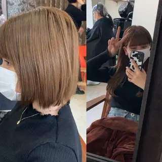 ミディアム Orque deux 伊藤丈晴のヘアスタイル