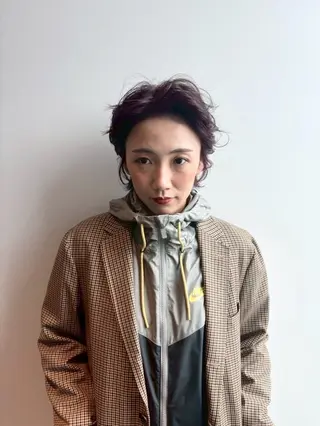 ショート カラー 柏サニーズ✂︎クセ毛 ◎ショート◎正樹のヘアスタイル