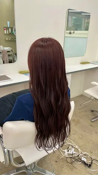 ロング Dulce oro所属・円山/透明感カラー/ yurinaのヘアスタイル