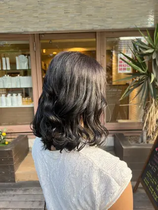 ミディアム カラー ヘアアレンジ salowin渋谷square所属・💫メンズ特化💫 クロカワリュウセイのヘアスタイル