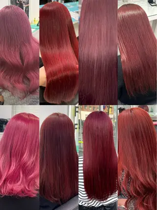 ロング カラー ヘアアレンジ ドライで決まるレイヤ ー/🤎透明感カラーのヘアスタイル