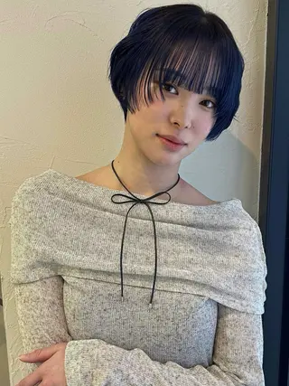 ショート カラー seek所属・ハルナ/ モデル募集中🌟のヘアスタイル