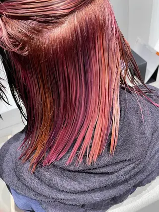 ミディアム stair:case 武蔵小杉店所属・艶カラーリスト 牛込萌香のヘアスタイル