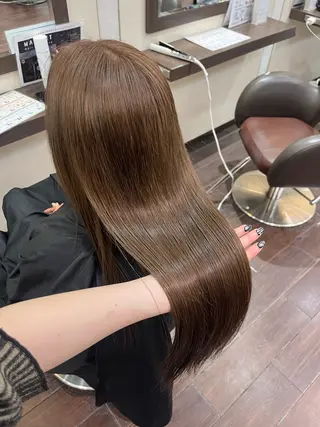 カラー 酸性ストレート /ハイトーン/つばさのヘアスタイル