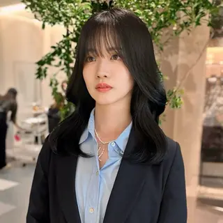 セミロング Sayu🤍ktwo -nagoyaのヘアスタイル