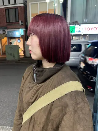 ショート カラー Rei/ 縮毛矯正/ ハイライトカラー募集のヘアスタイル