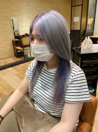 ロング 亀川蓮 Agu hairのヘアスタイル