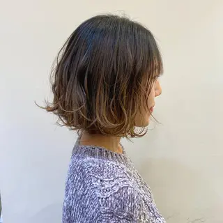 ミディアム 🇰🇷韓国レイヤー 錦糸町【北山謙三】のヘアスタイル