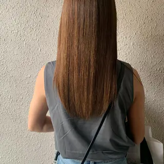 セミロング chouette/ 根本優希のヘアスタイル