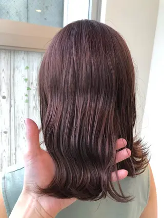 カラー 東梅田エリアカラー ヘアセットNo. 1のヘアスタイル