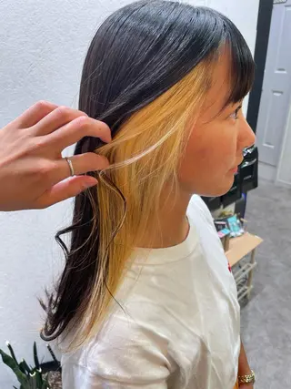 ロング カラー ブリーチ/ハイトーン 🌏💊RAINEのヘアスタイル