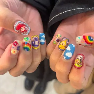 ネイル 栗田 ゆう子のネイルデザイン