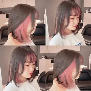 カラー 渋谷:インナーカラー ／🍒エリカ🍒のヘアスタイル